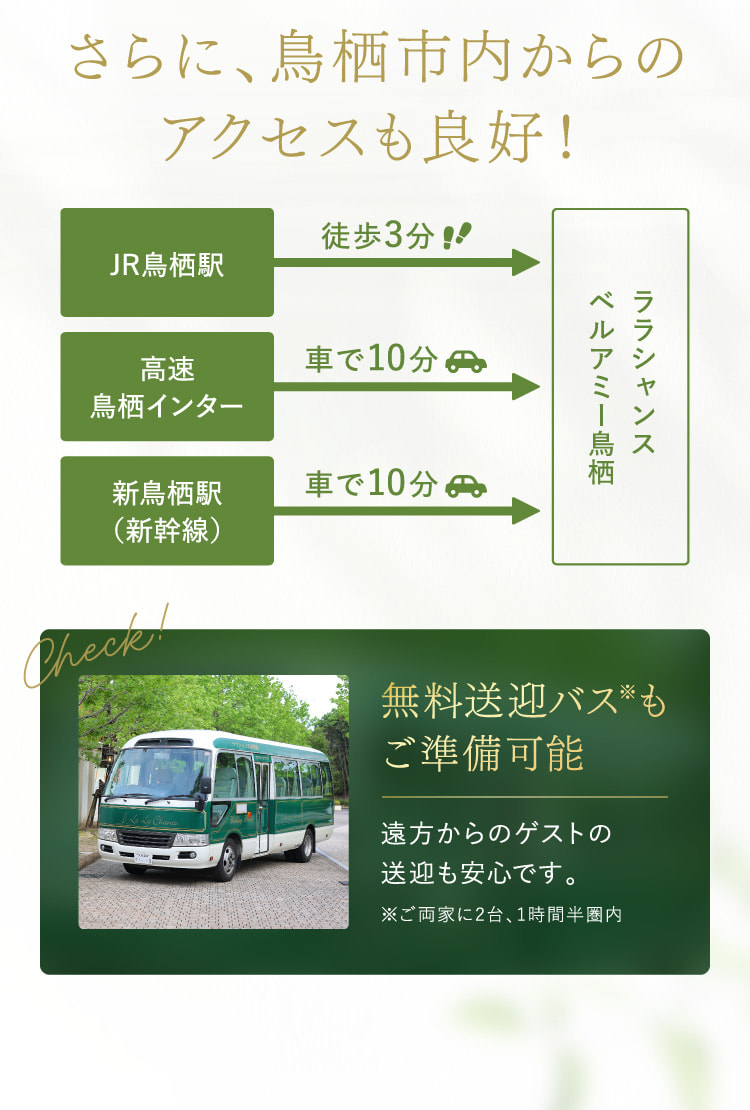 さらに、鳥栖市内からのアクセスも良好！