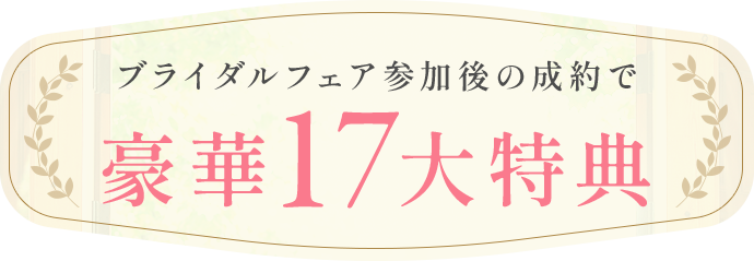豪華17大特典