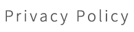 Privacy Policy
