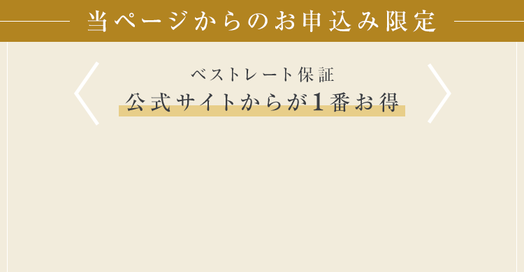 公式サイトからが1番お得