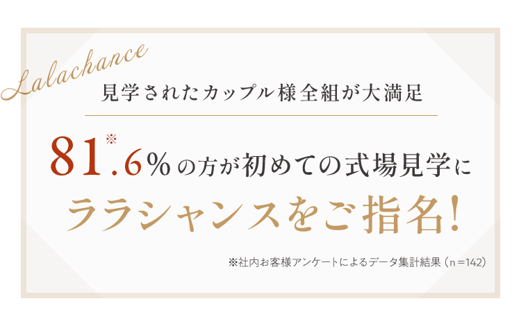 一日一組限定だからこそ叶う想い
