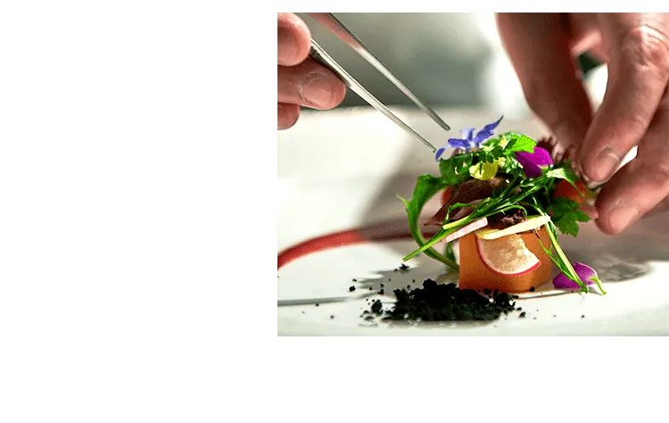 富山の豊かな食材に感謝し、その恵みをおいしい料理でお客様の笑顔と喜びに変えていきます。