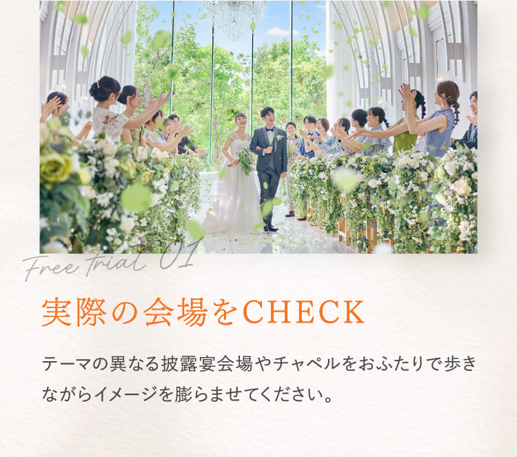 実際の会場をCHECK