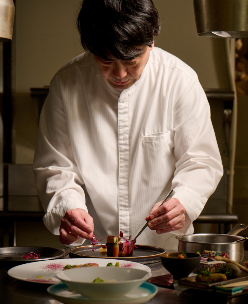 洋食部門シェフ 藤田 剛 画像