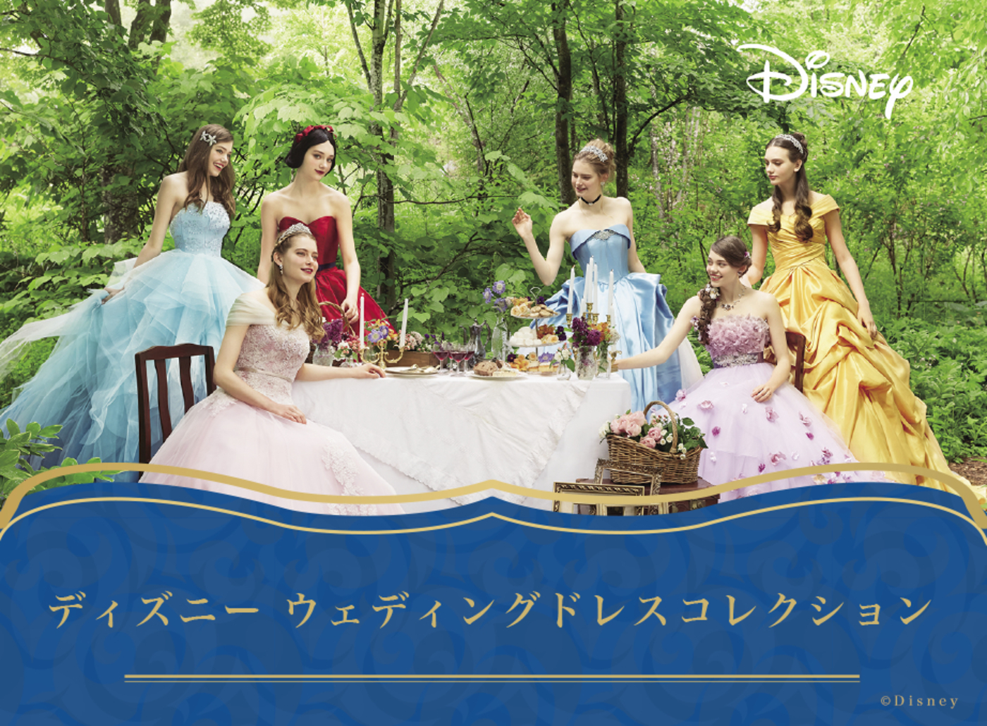 ディズニー ウェディングドレスコレクション トピックス 宮崎の結婚式場 ララシャンス迎賓館