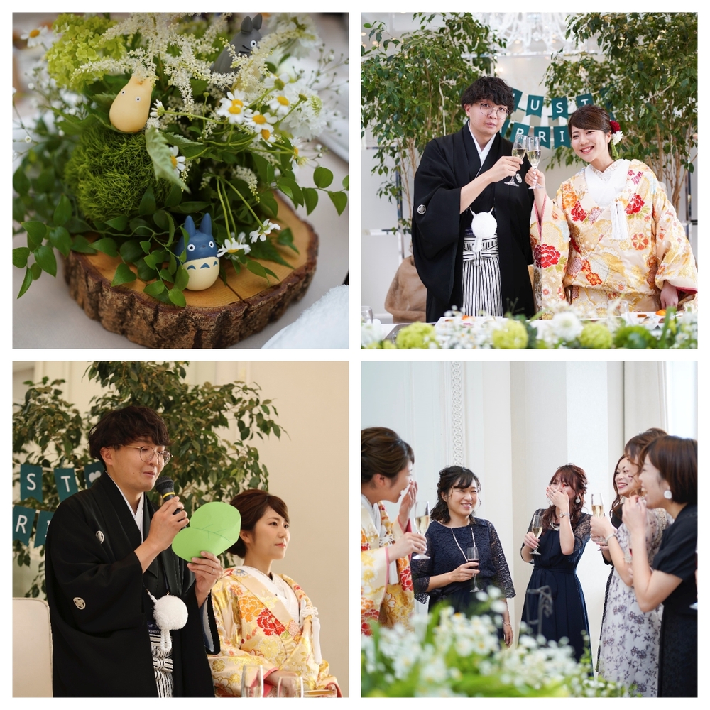 Jin And Shino パーティーレポート 公式 プレジール迎賓館 宮崎の結婚式場 ウェディング