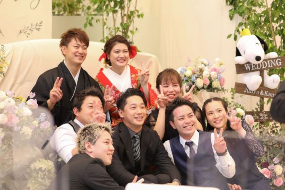 とにかく笑顔あふれる結婚式!