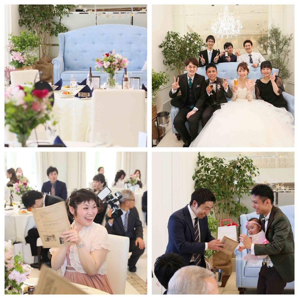 Koshiro Hana Aoi パーティーレポート 宮崎の結婚式場 プレジール迎賓館 Koshiro Hana Aoi パーティーレポート 宮崎の結婚式場 プレジール迎賓館