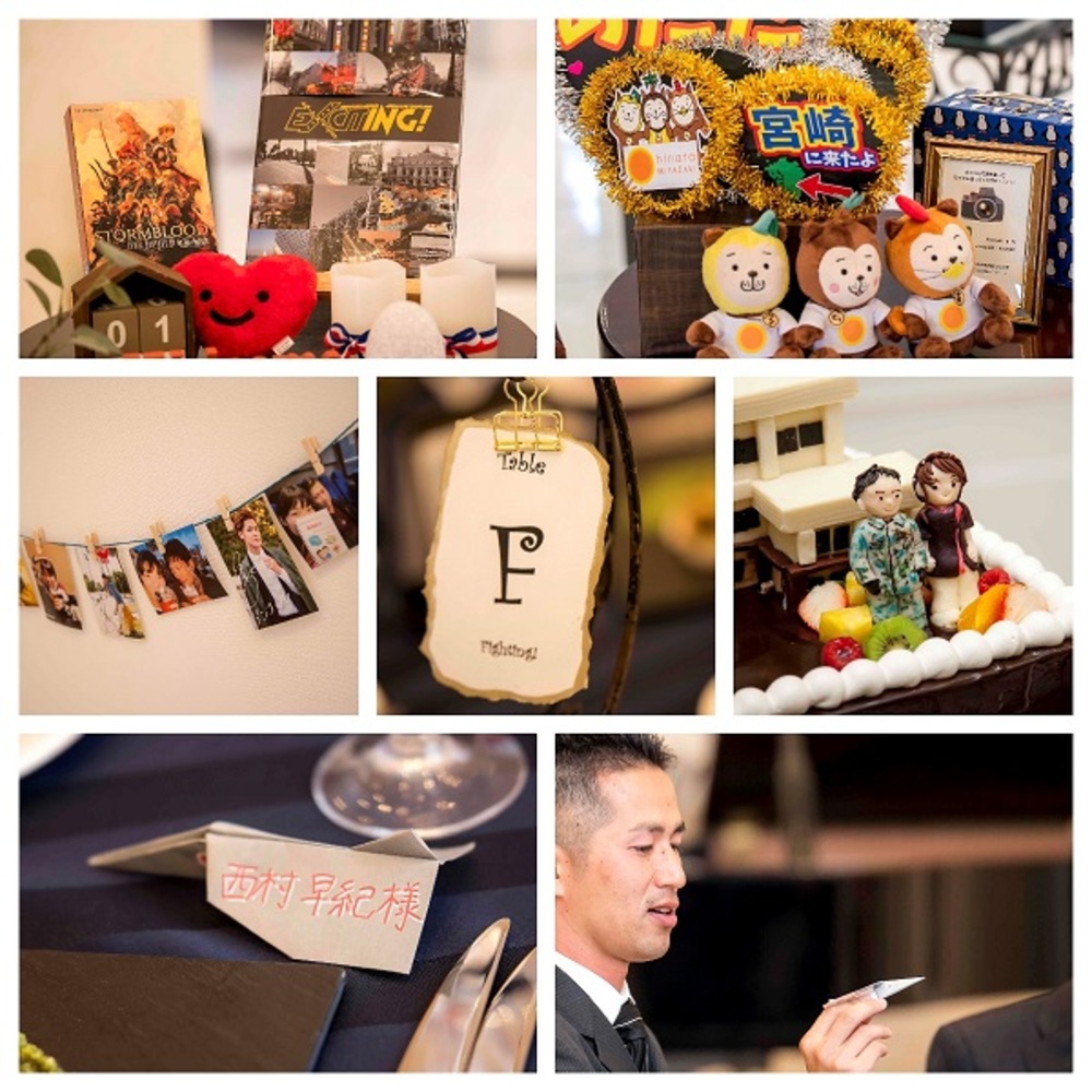 Atsutoshi And Yu パーティーレポート 公式 ララシャンス迎賓館 宮崎の結婚式場 ウェディング