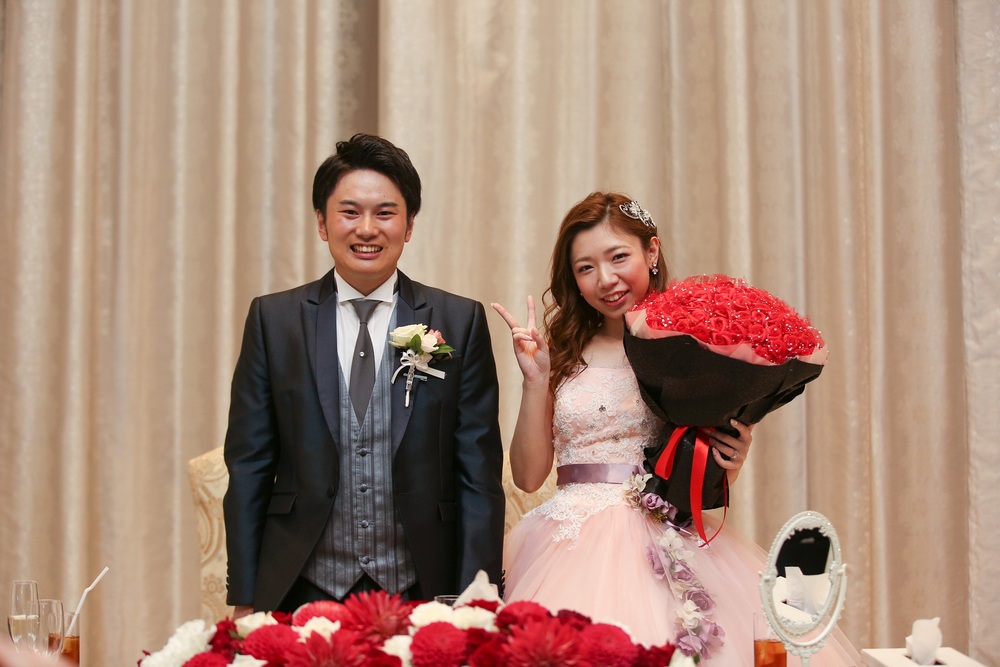 山下 晋様 桃子様 パーティーレポート 岩手県盛岡市の結婚式場 ララシャンスベルアミー