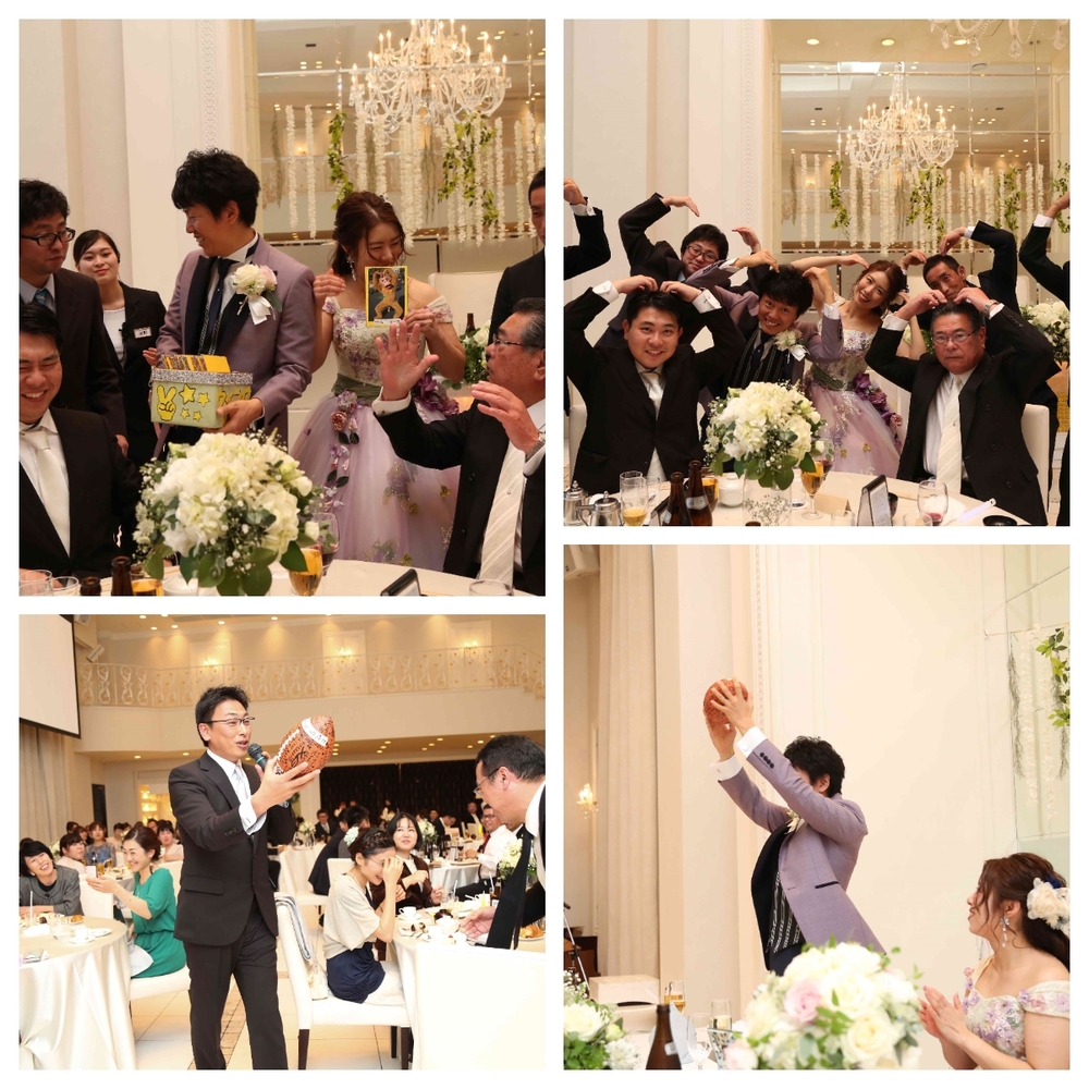 Daisuke And Tomomi パーティーレポート 公式 プレジール迎賓館 宮崎の結婚式場 ウェディング