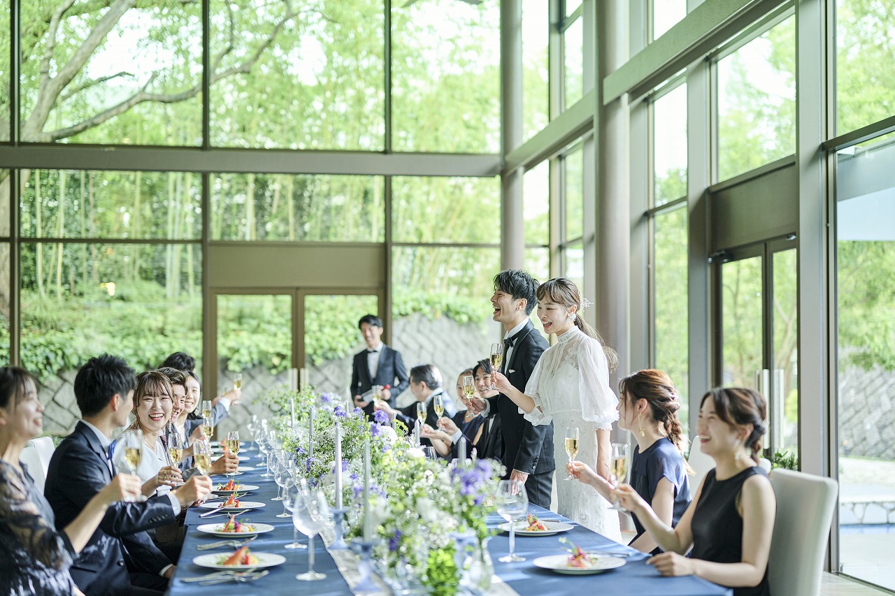 挙式×会食のおもてなし《家族でゆっくり&料金も安心》家族婚プラン(30名)