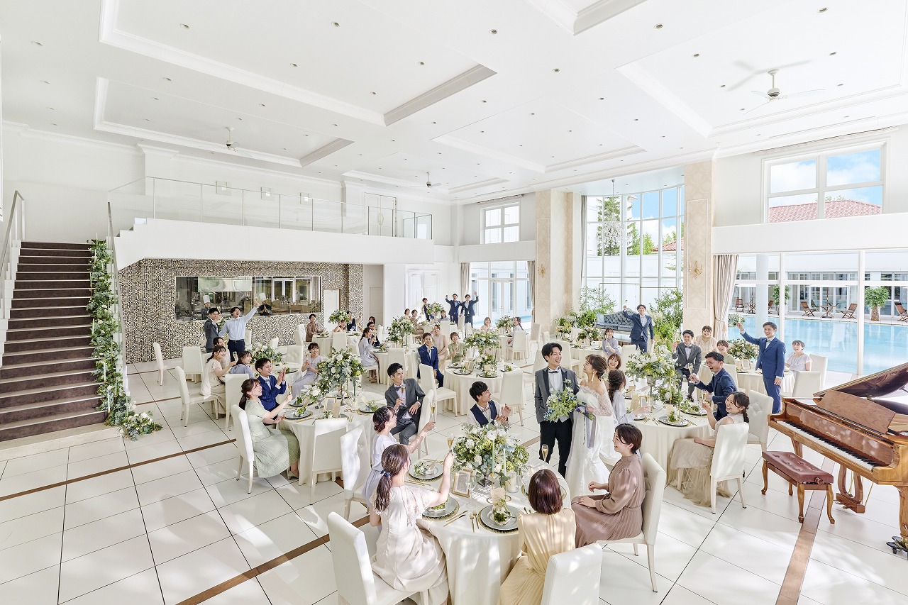 【大人数プラン】最大130名様までOK♪開放的な空間だから安心♪