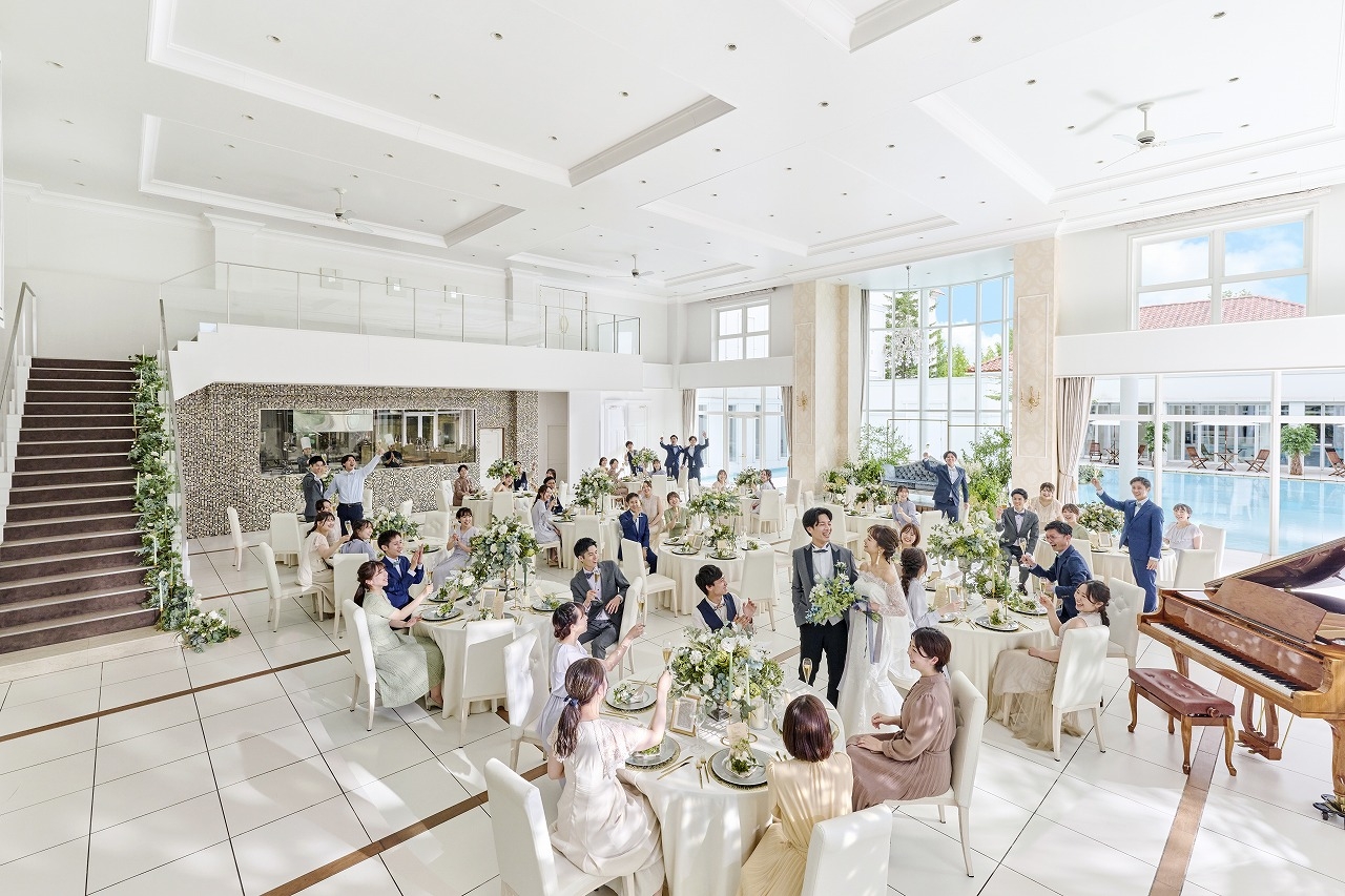 【大人数プラン】最大130名様までOK♪開放的な空間だから安心♪