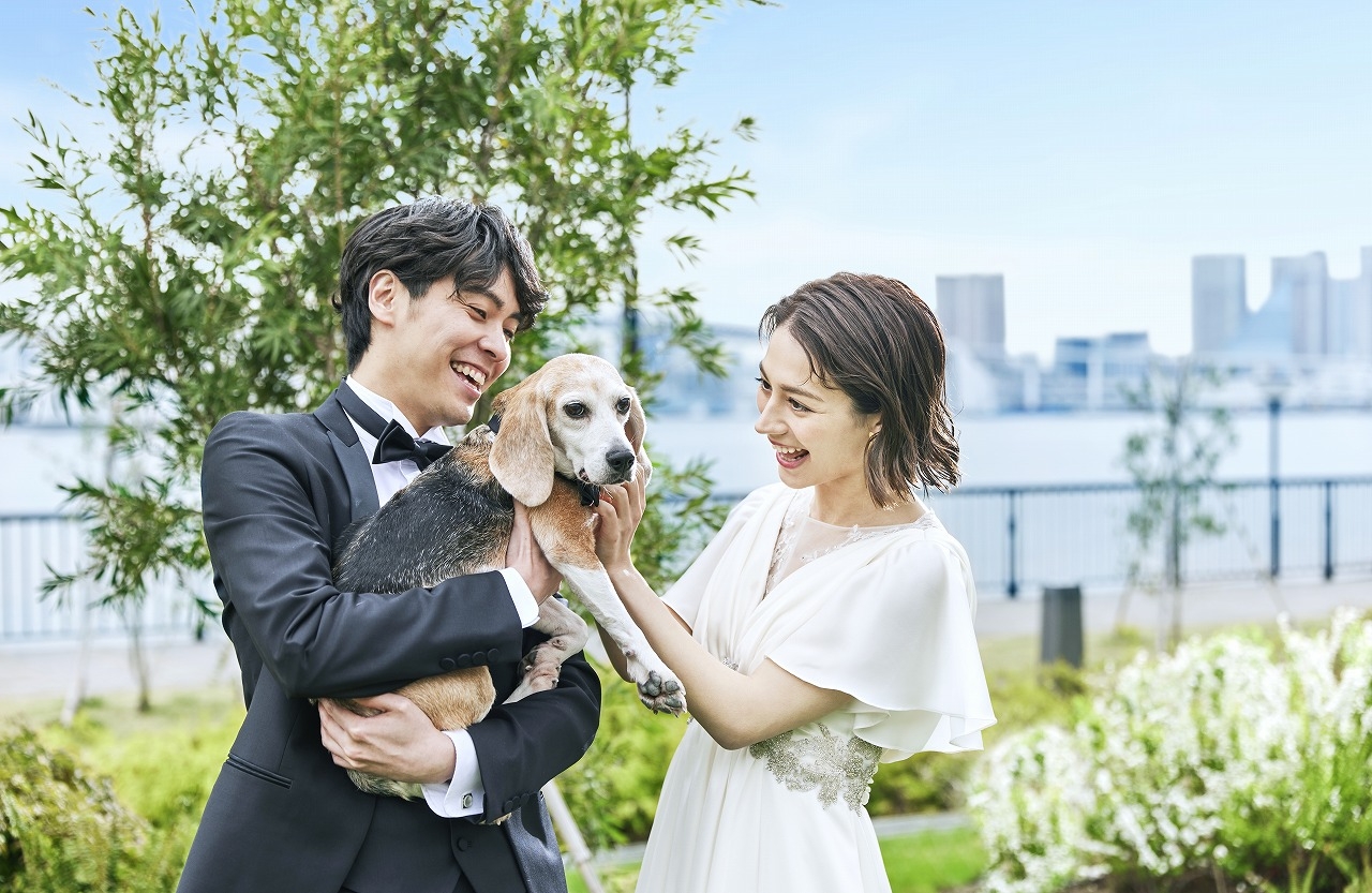 【公式HP限定】 ≪愛犬と一緒に≫ ペット婚プラン☆
