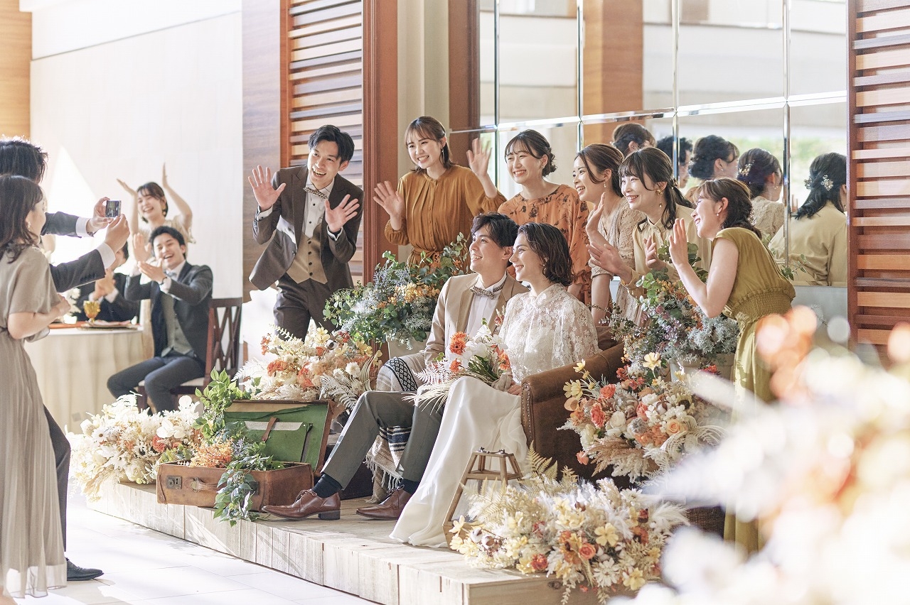 おもてなしも演出も充実★80名～大人数プラン★