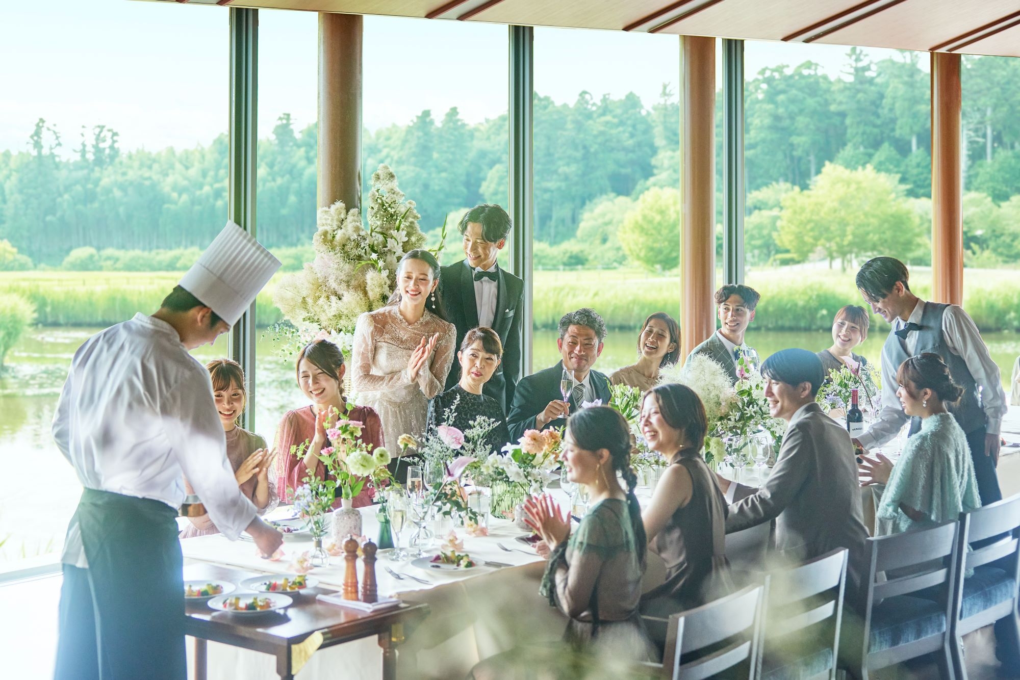 ≪料理重視の少人数婚プラン≫【親しい家族や友人をご招待】【20名/123万円】