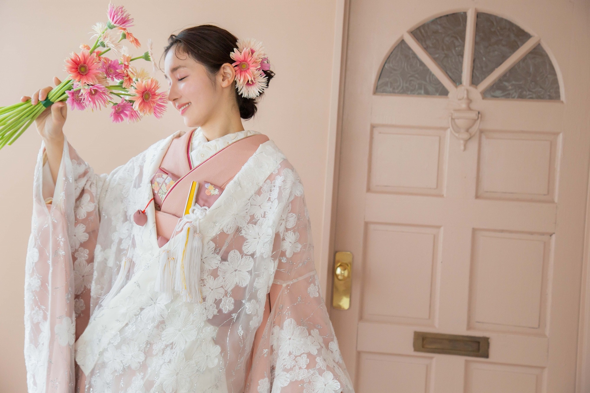 ≪和装＆神殿での撮影≫伝統的なスタイルで残すフォトウエディングプラン